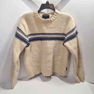 American Eagle Outfitters Cream Knit Sweater